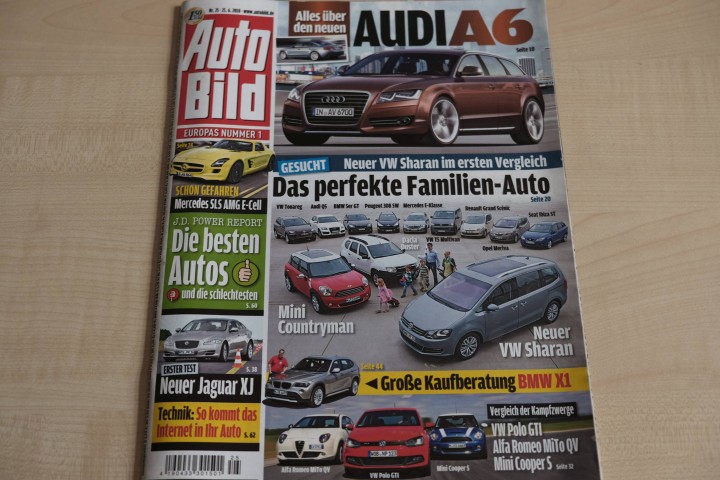 Deckblatt Auto Bild (25/2010)